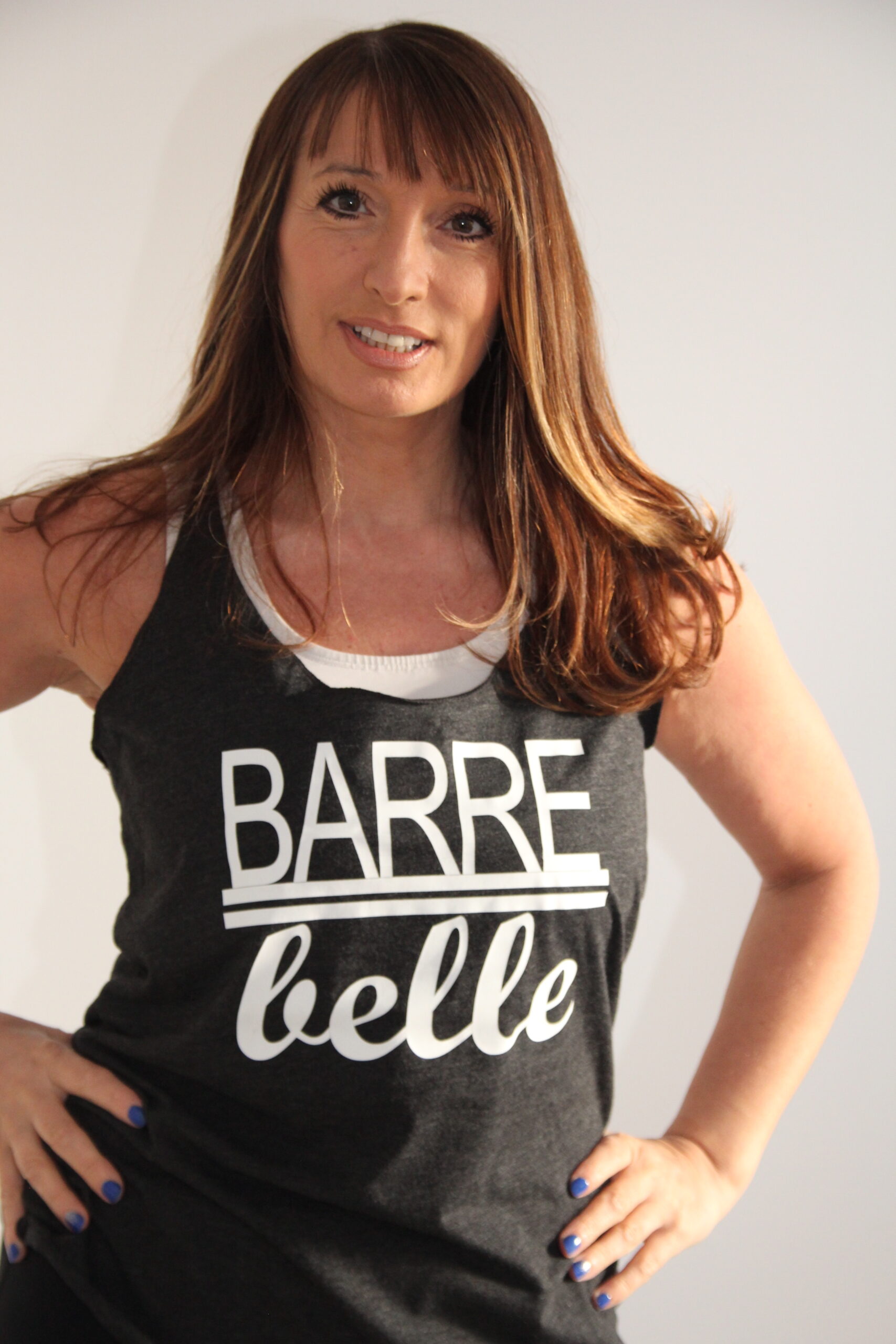 Barre Tank Top | Women's Barre Shirt | Gym Crop Top | Barre Crop Top | Women's Workout Tank | When in Doubt Tuck It Out